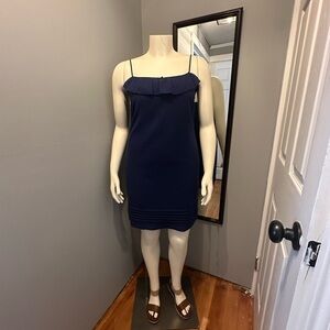 LOFT Navy Blue Mini Dress